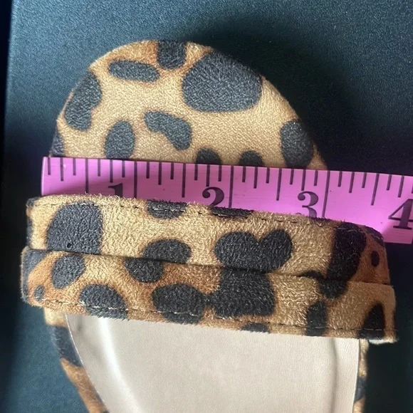 Qupid heels WOMENS SIZE 10 brown cheetah print - Picture 9 of 12